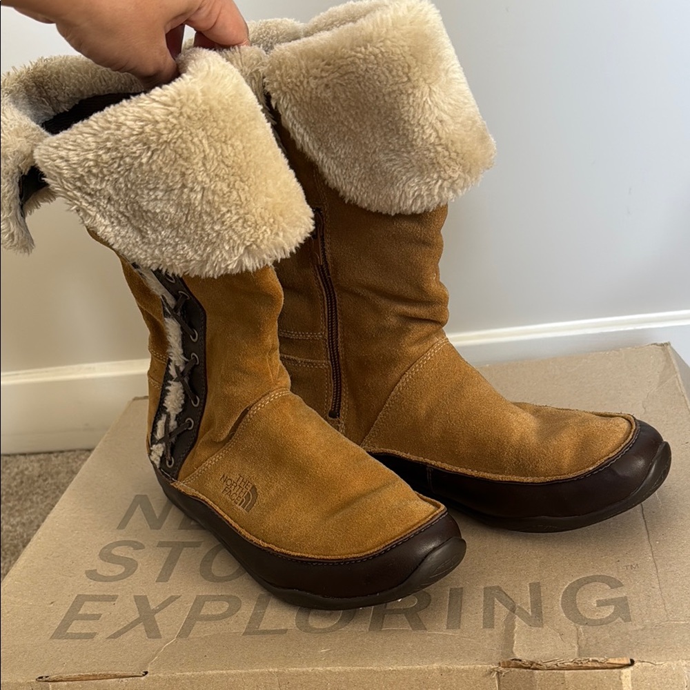 The North Face Women's Tan Winter Boots